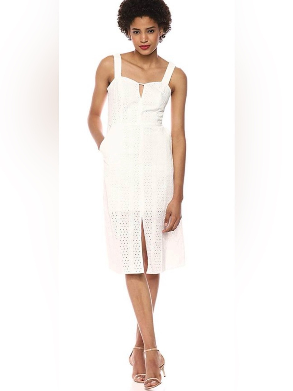 Ali & Jay Los Angeles Eyelet Midi Dress